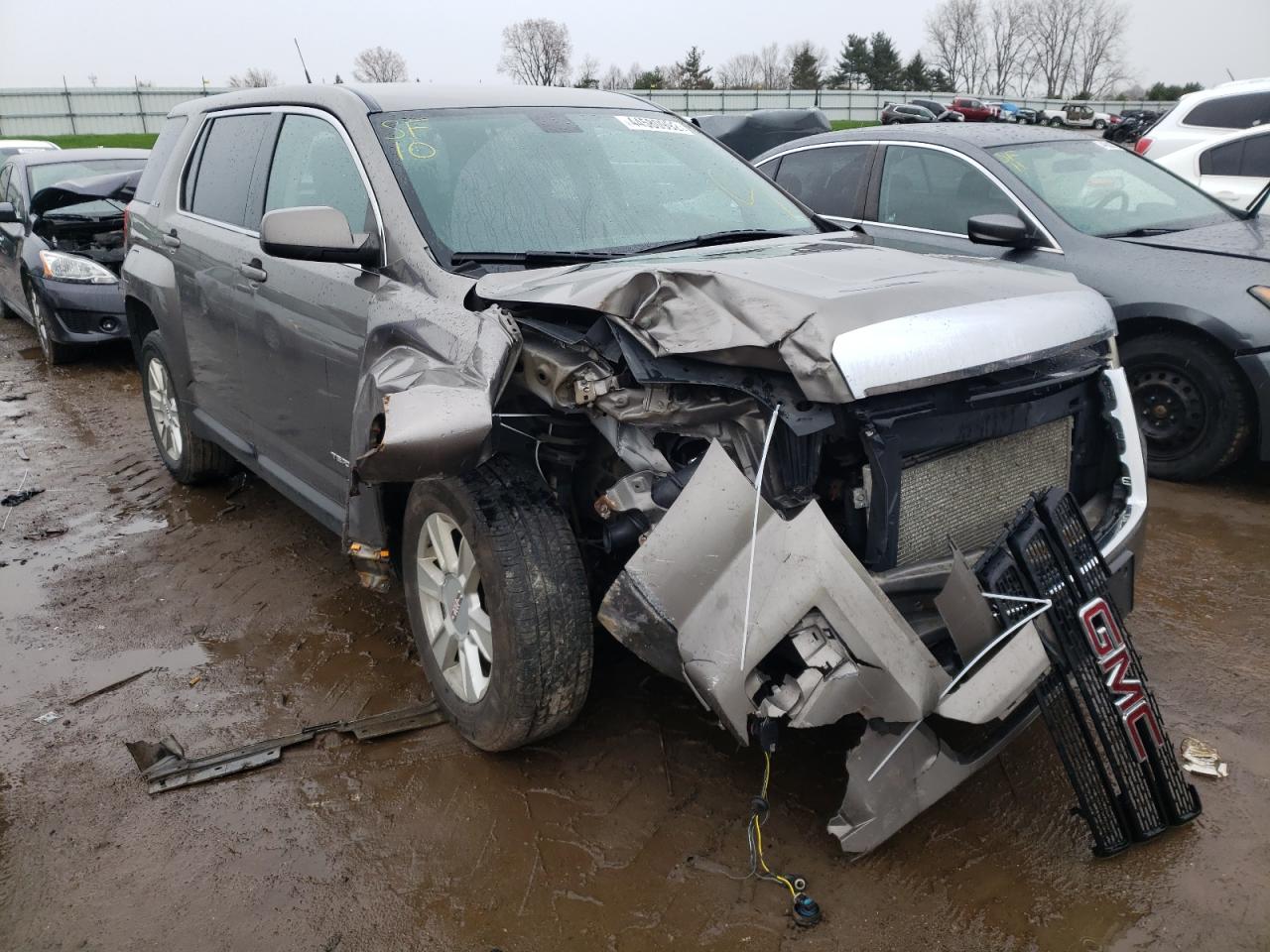 GMC TERRAIN SL 2010 with VIN 2CTALBEW6A6237139 - Photo from auction