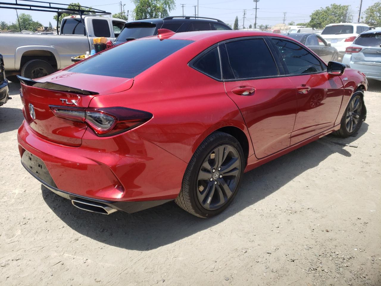 Photo 4 from auction – 2021 ACURA TLX TECH A with VIN 19UUB5F55MA013419
