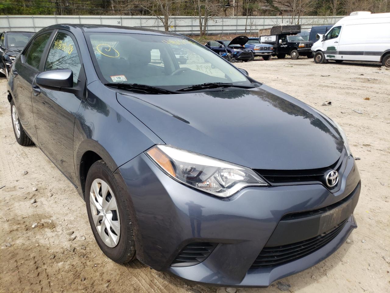 TOYOTA COROLLA L 2016 with VIN 2T1BURHE3GC727604 - Photo from auction