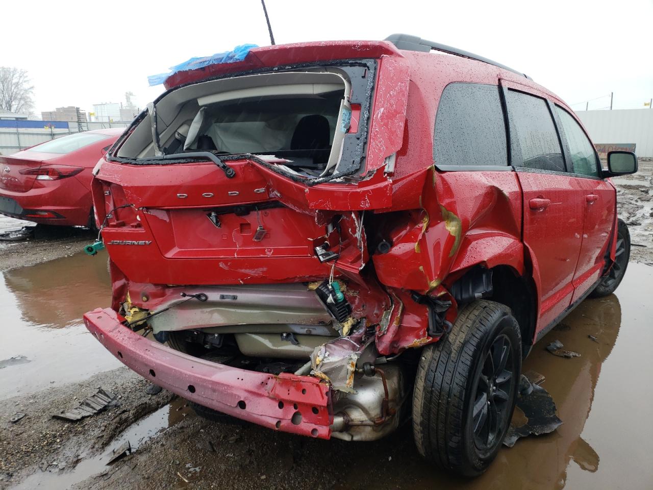Photo 4 from auction – 2020 DODGE JOURNEY SE with VIN 3C4PDCAB0LT273158