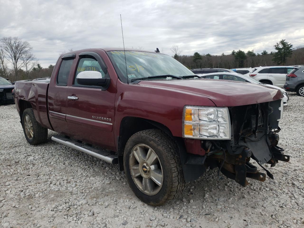 CHEVROLET SILVERADO 2013 with VIN 1GCRKSE76DZ162848 - Photo from auction