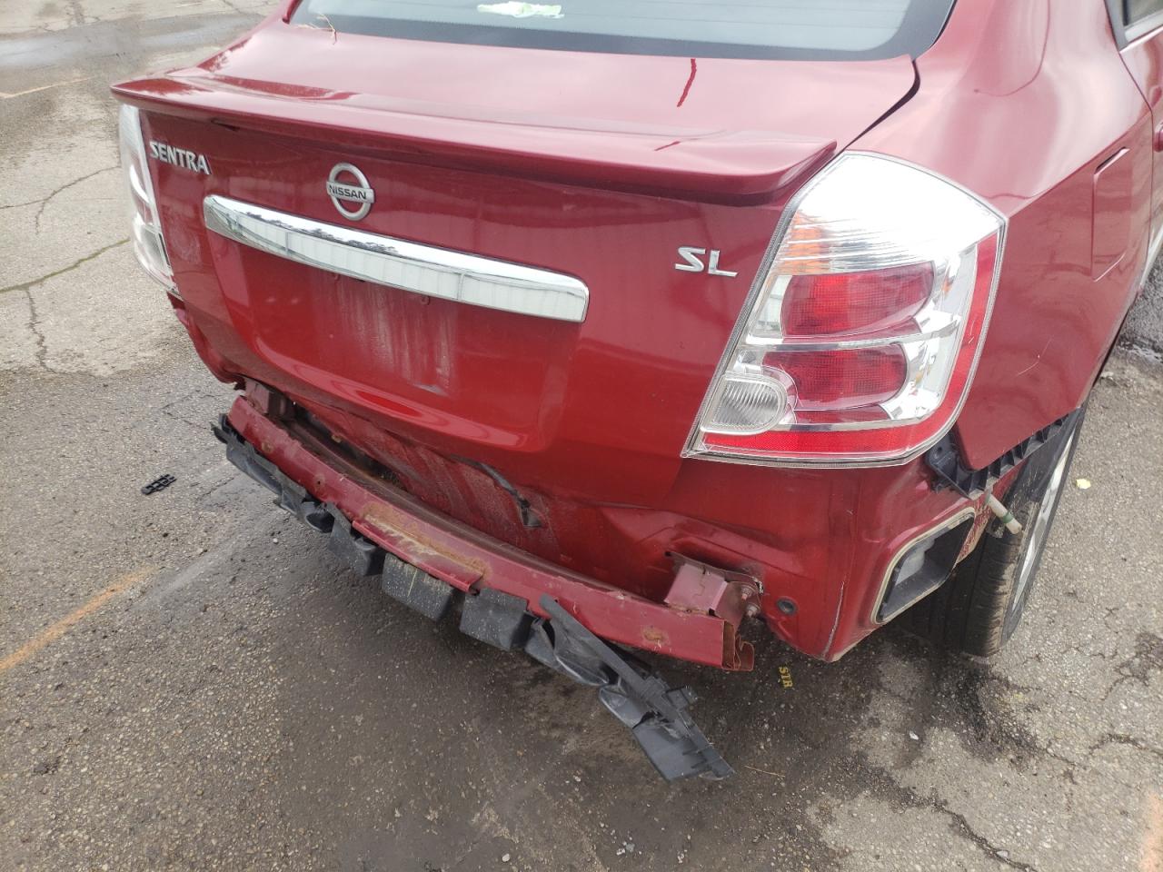 Photo 9 from auction – 2012 NISSAN SENTRA with VIN 3N1AB6AP1CL771283