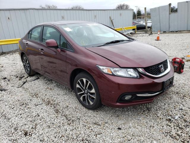 Photo 1 from auction – 2013 HONDA CIVIC EXL with VIN 19XFB2F92DE257082