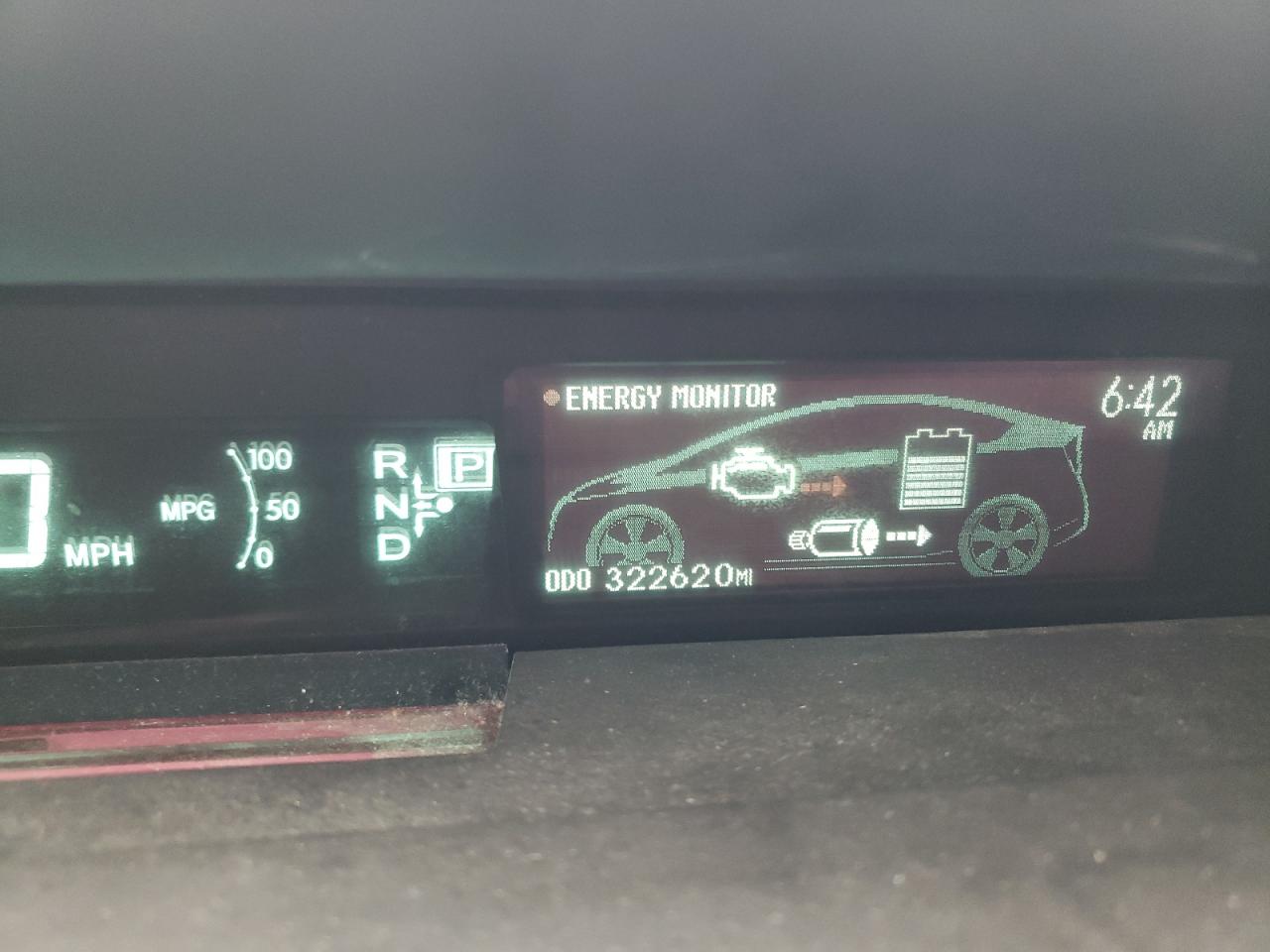 Photo 8 from auction – 2010 TOYOTA PRIUS with VIN JTDKN3DUXA0044470