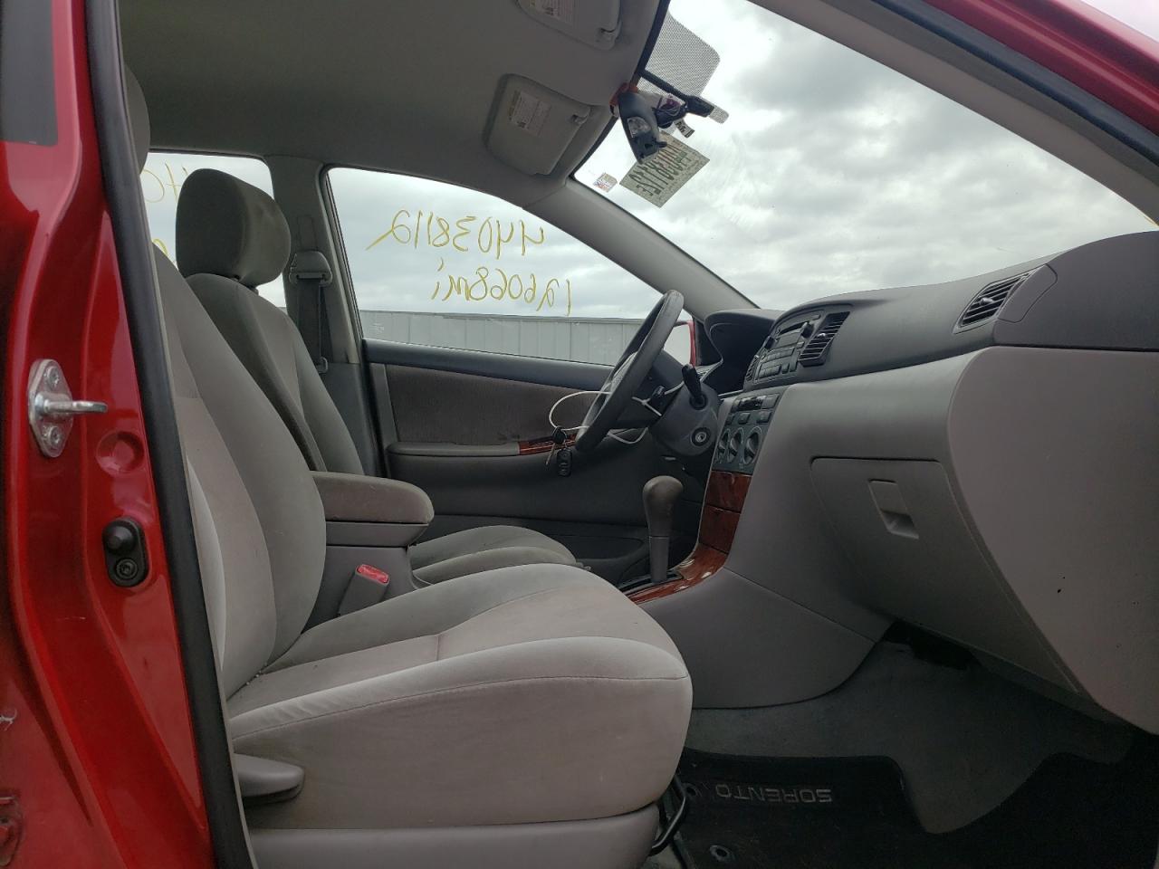 Photo 5 from auction – 2007 TOYOTA COROLLA CE with VIN 2T1BR32E67C840938