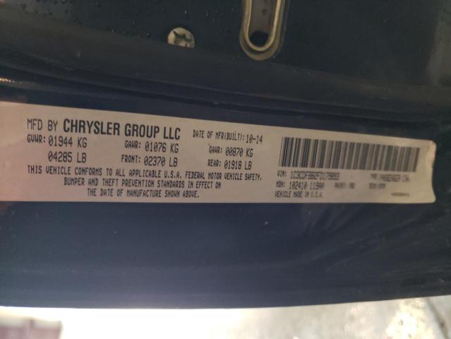 Photo 10 from auction – 2015 DODGE DART SXT with VIN 1C3CDFBB2FD179893