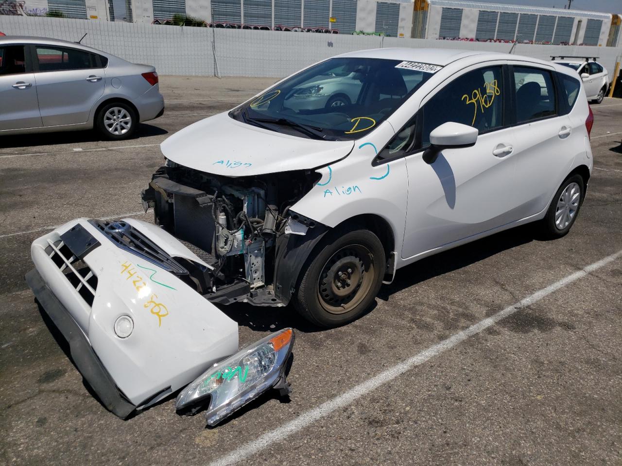 Photo 2 from auction – 2016 NISSAN VERSA NOTE with VIN 3N1CE2CP8GL387061