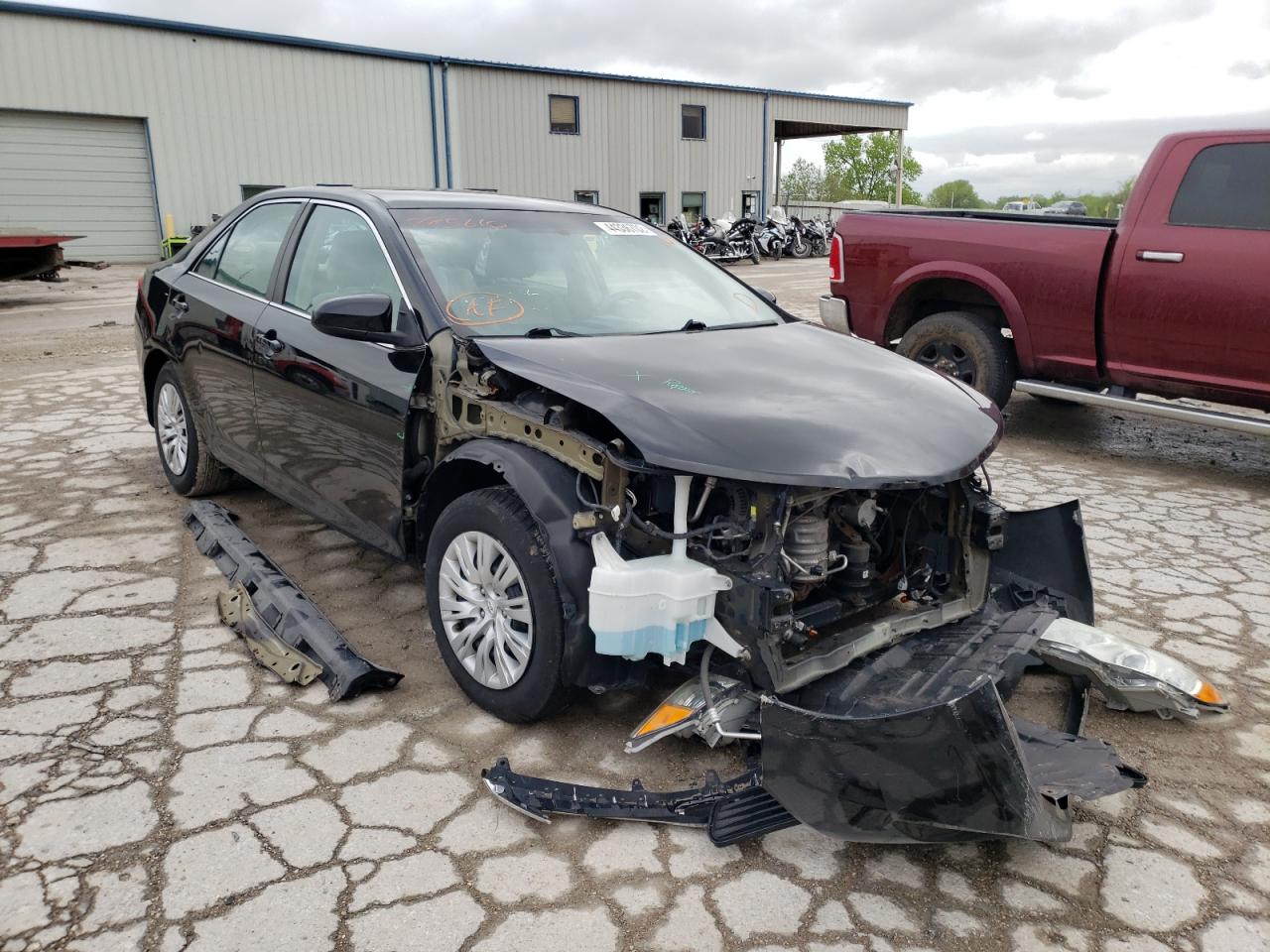 TOYOTA CAMRY L 2013 with VIN 4T4BF1FK5DR285610 - Photo from auction