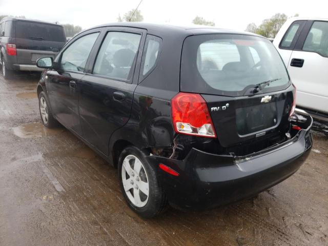 Photo 3 from auction – 2007 CHEVROLET AVEO BASE with VIN KL1TD66637B724478