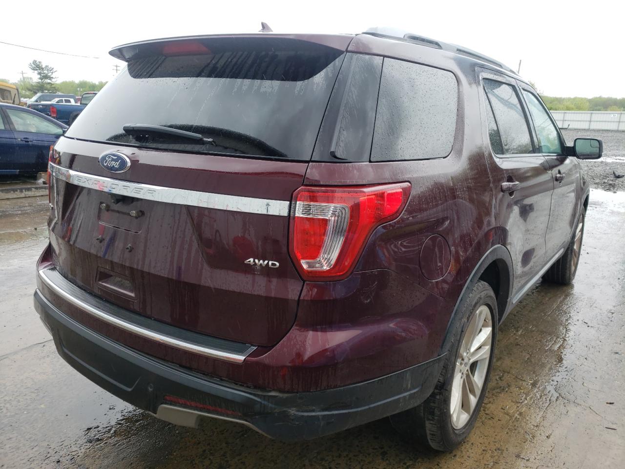 Photo 4 from auction – 2018 FORD EXPLOR XLT with VIN 1FM5K8D8XJGB82762