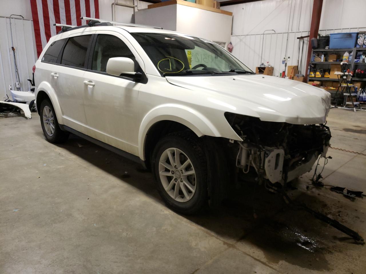 DODGE JOURNEY SX 2015 with VIN 3C4PDDBG8FT549123 - Photo from auction