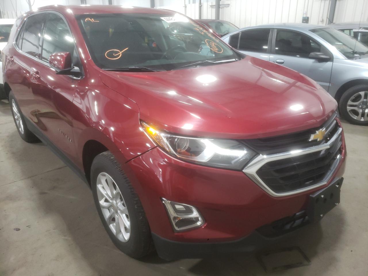 CHEVROLET EQUINOX LT 2018 with VIN 3GNAXJEV2JS642473 - Photo from auction