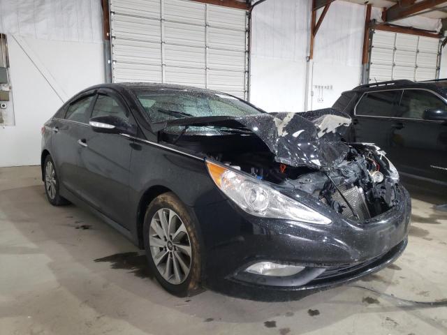 HYUNDAI SONATA SE 2014 with VIN 5NPEC4AC6EH923980 - Photo from auction