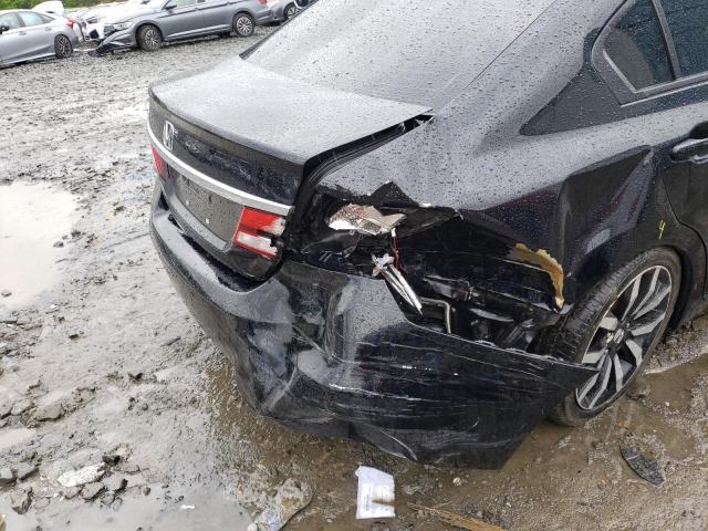 Photo 9 from auction – 2014 HONDA CIVIC EXL with VIN 19XFB2F91EE263425