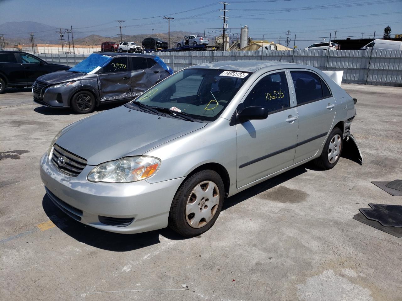 Foto 2 de la subasta – 2004 TOYOTA COROLLA CE con VIN JTDBR32E242021189