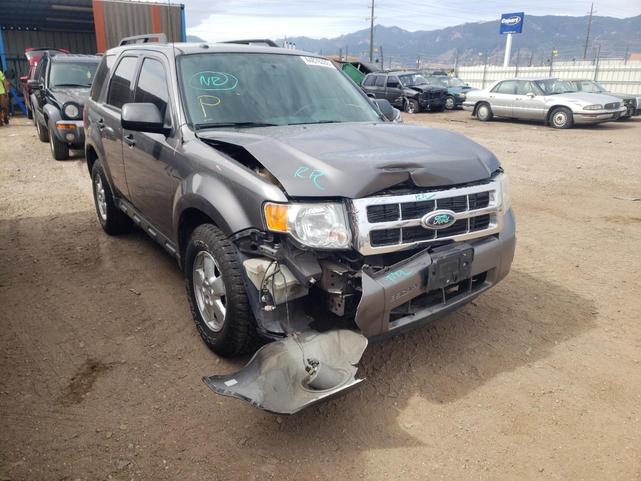 FORD ESCAPE XLT 2010 with VIN 1FMCU9DG9AKB19034 - Photo from auction