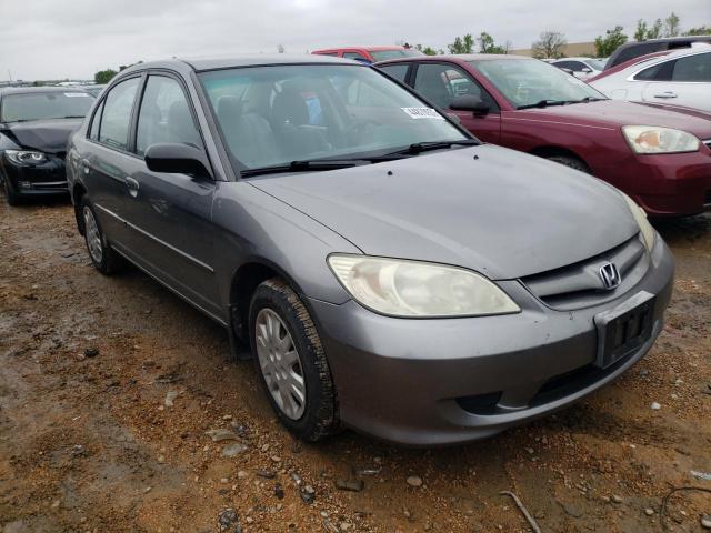 HONDA CIVIC LX 2005 with VIN 2HGES16635H568443 - Photo from auction
