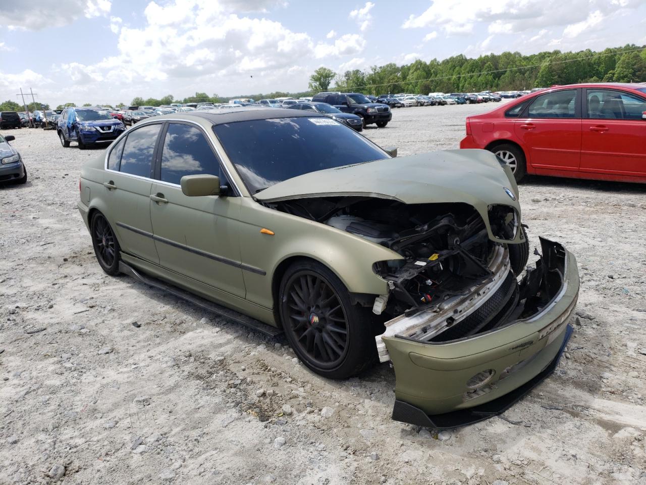 BMW 330 I 2003 with VIN WBAEV53463KM28812 - Photo from auction