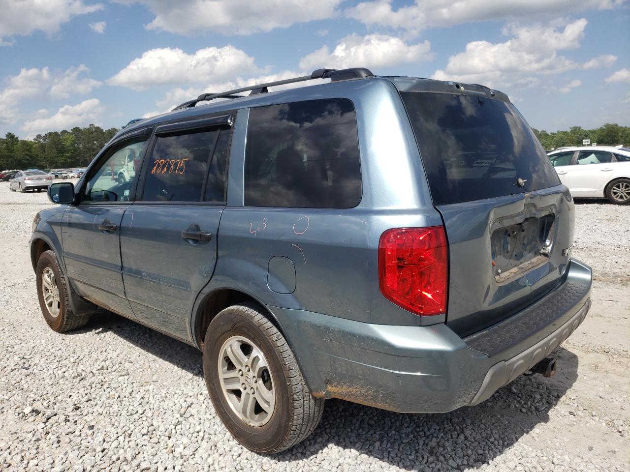 Photo 3 from auction – 2005 HONDA PILOT EXL with VIN 5FNYF18565B068240