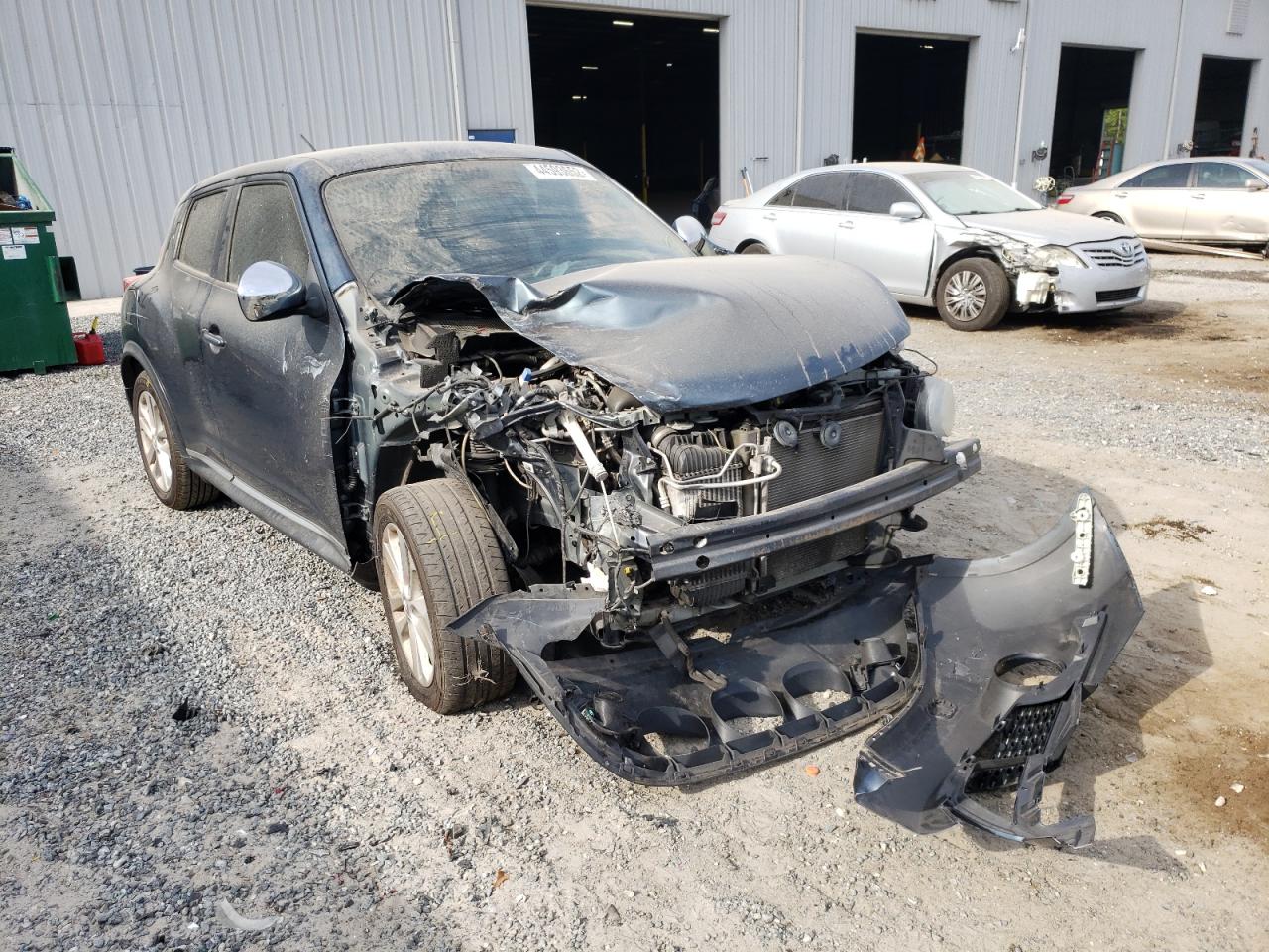 NISSAN JUKE S 2013 with VIN JN8AF5MR7DT219989 - Photo from auction