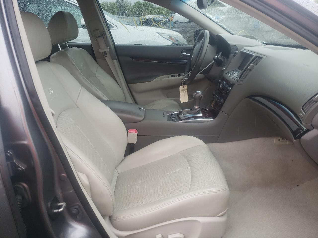 Photo 5 from auction – 2012 INFINITI G37 with VIN JN1CV6AR6CM670246