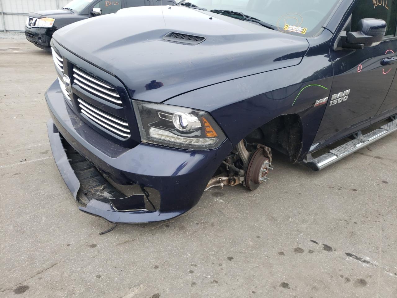 Photo 9 from auction – 2016 RAM 1500 SPORT with VIN 1C6RR7MT8GS196592