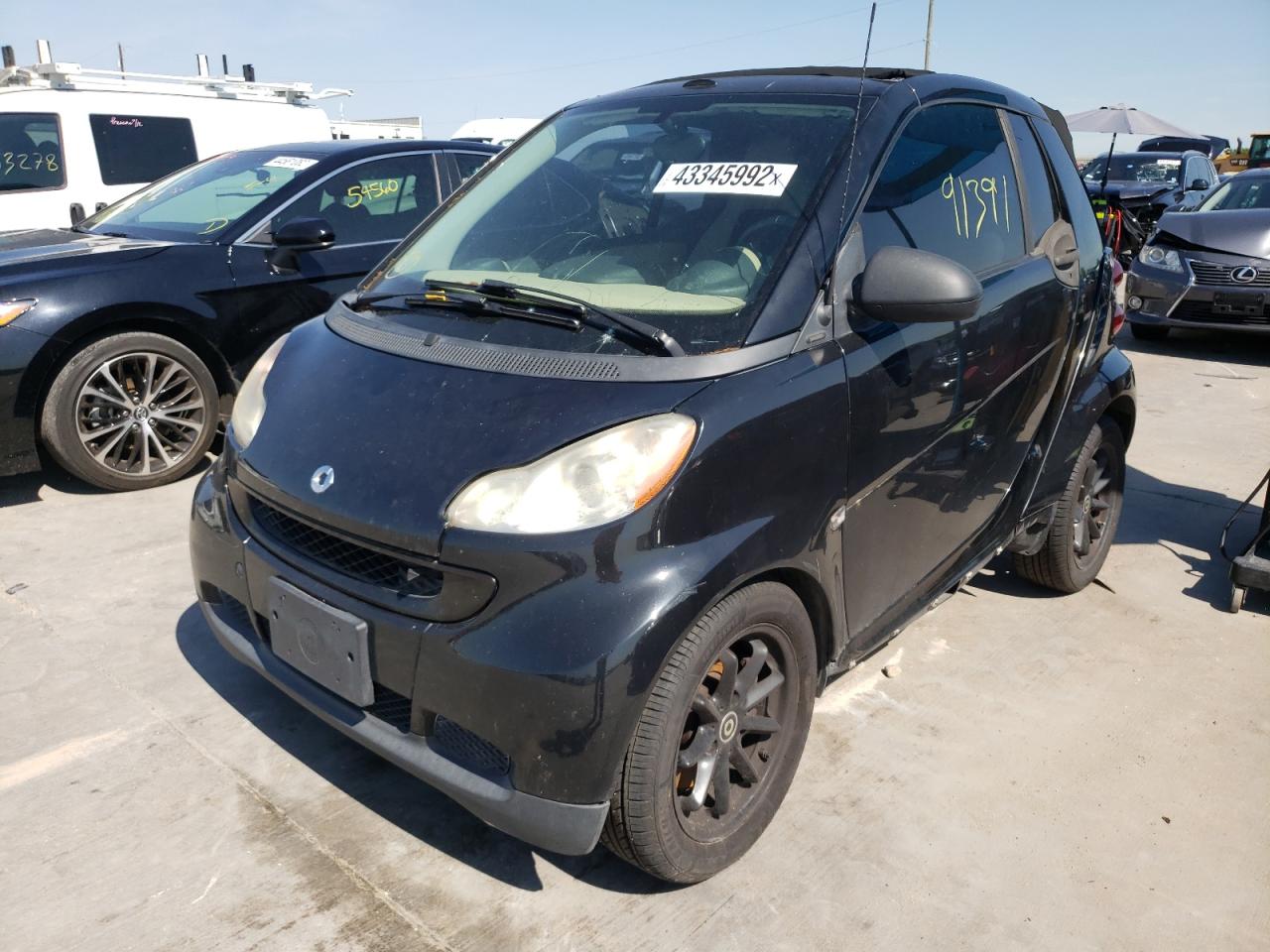 Photo 2 from auction – 2008 SMART FORTWO PAS with VIN WMEEK31X98K190394
