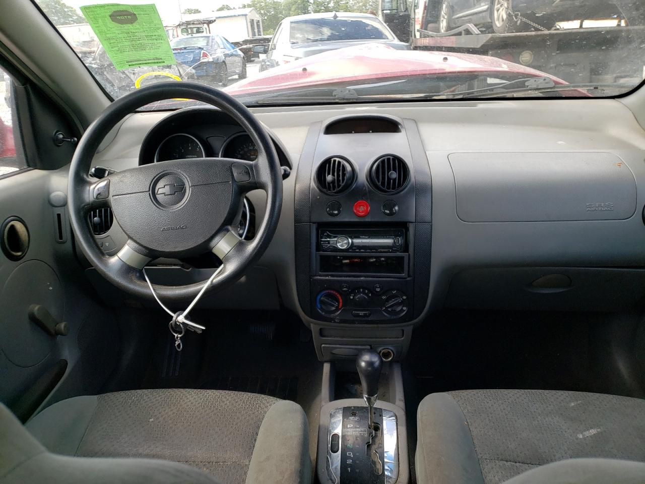 Zdjęcie 9 z aukcji – 2005 CHEVROLET AVEO BASE z VIN KL1TD52655B309305