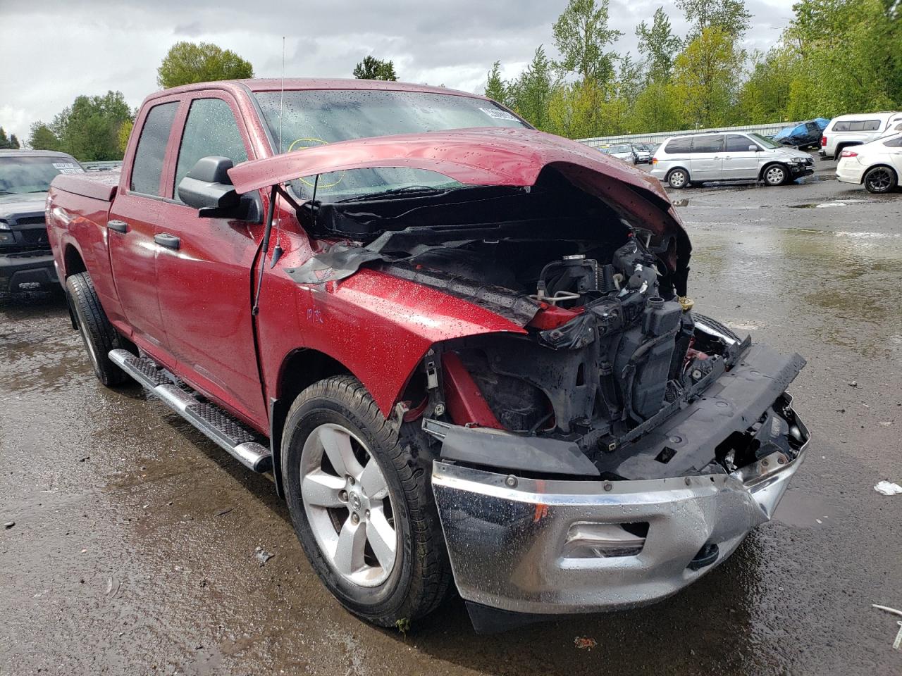 DODGE RAM 1500 S 2012 with VIN 1C6RD7GT4CS195847 - Photo from auction
