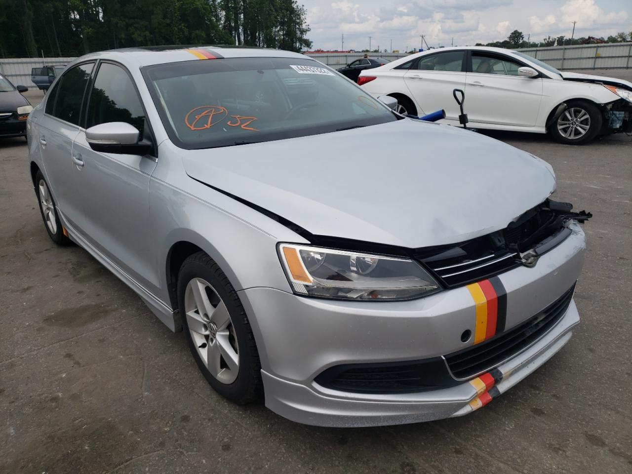 VOLKSWAGEN JETTA SE 2014 with VIN 3VWD07AJ2EM428879 - Photo from auction