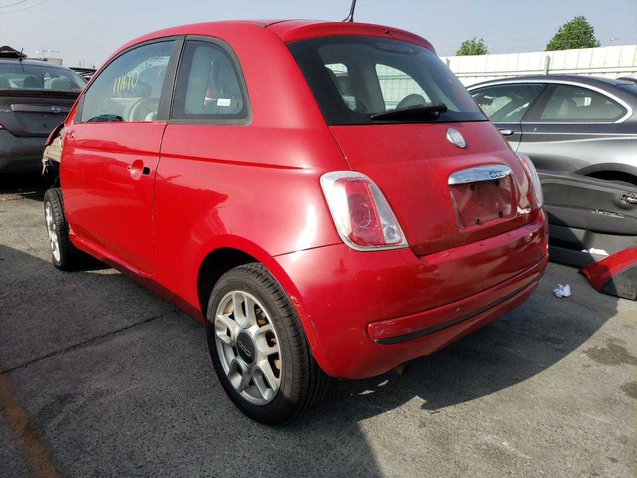Photo 3 from auction – 2012 FIAT 500 POP with VIN 3C3CFFAR2CT112743
