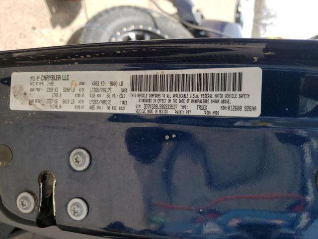 Photo 10 from auction – 2009 DODGE RAM 2500 with VIN 3D7KS28L59G533537