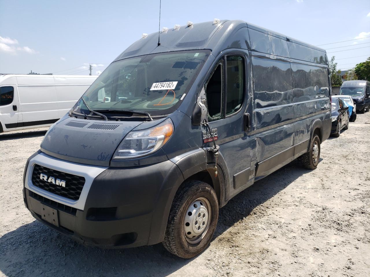 Photo 2 from auction – 2020 RAM PROMASTER with VIN 3C6URVJG2LE116948