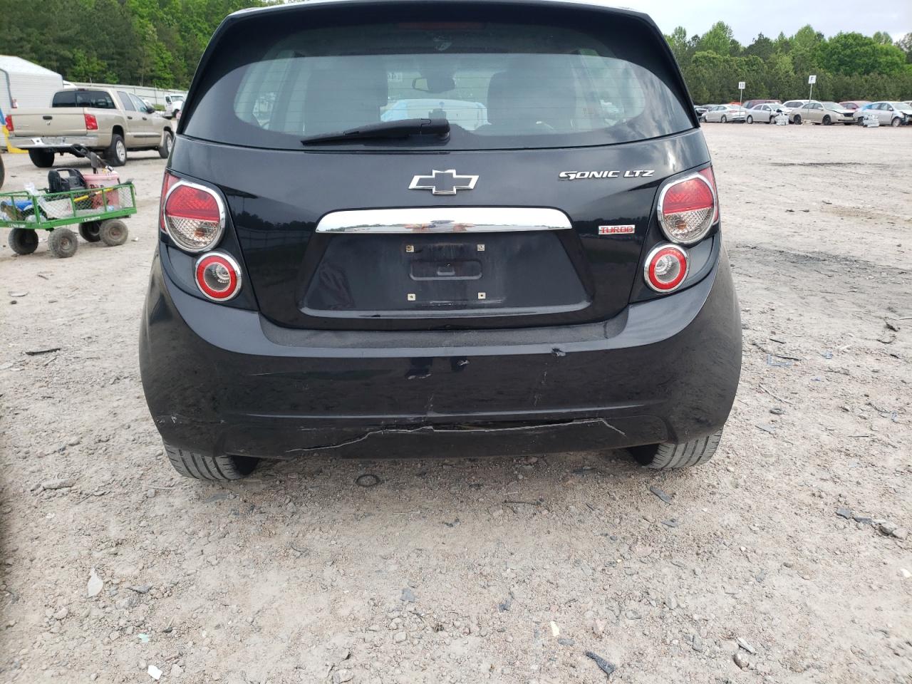 Photo 9 from auction – 2012 CHEVROLET SONIC LTZ with VIN 1G1JF6SB7C4196187