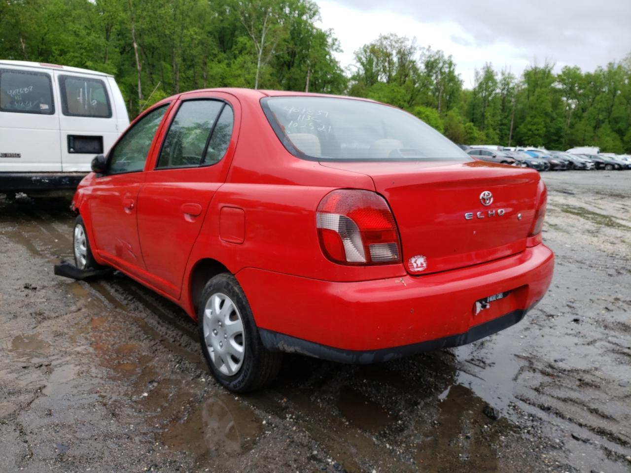 Photo 3 from auction – 2001 TOYOTA ECHO with VIN JTDBT123310100799