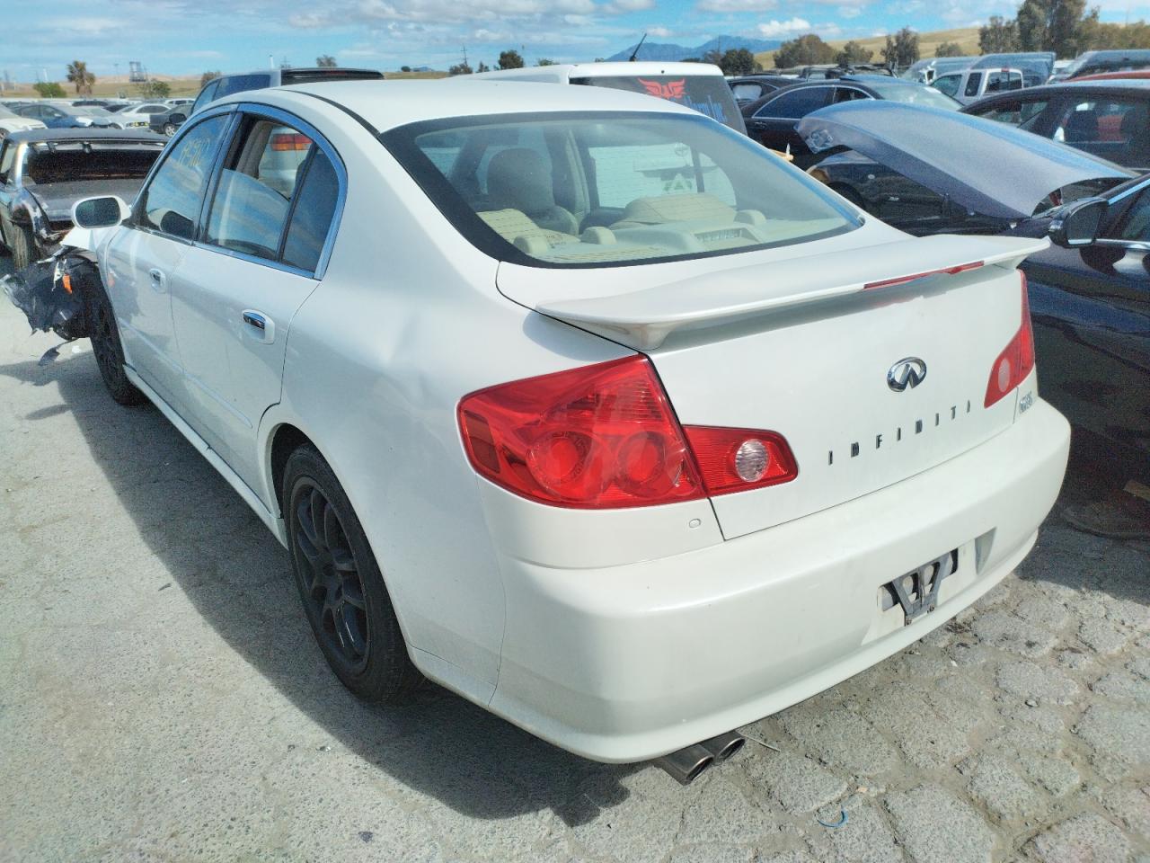 Photo 3 from auction – 2005 INFINITI G35 with VIN JNKCV51E25M201550