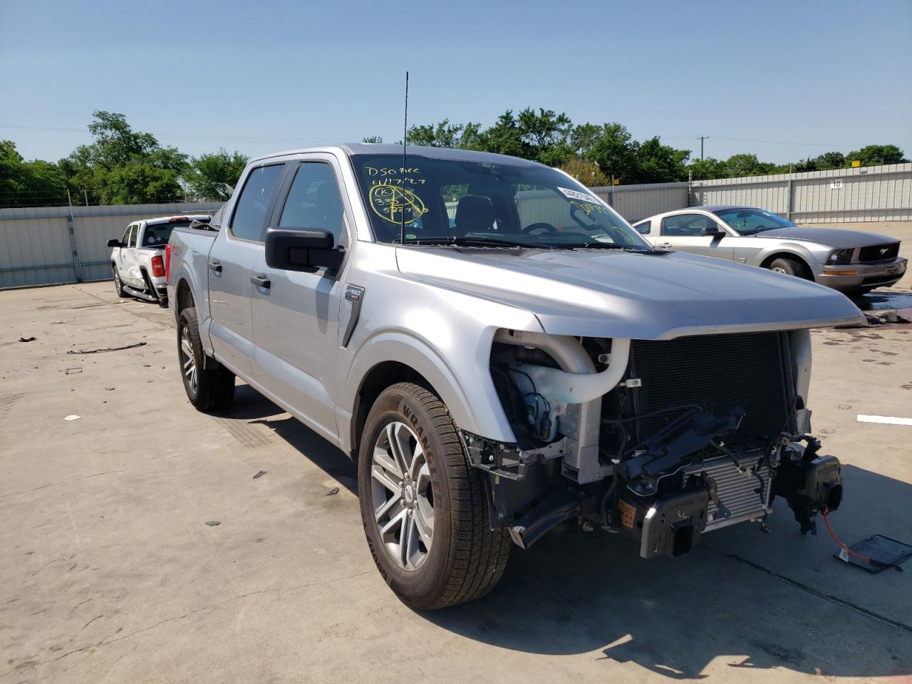 Photo 1 from auction – 2021 FORD F150 SUPER with VIN 1FTEW1CPXMFD00599