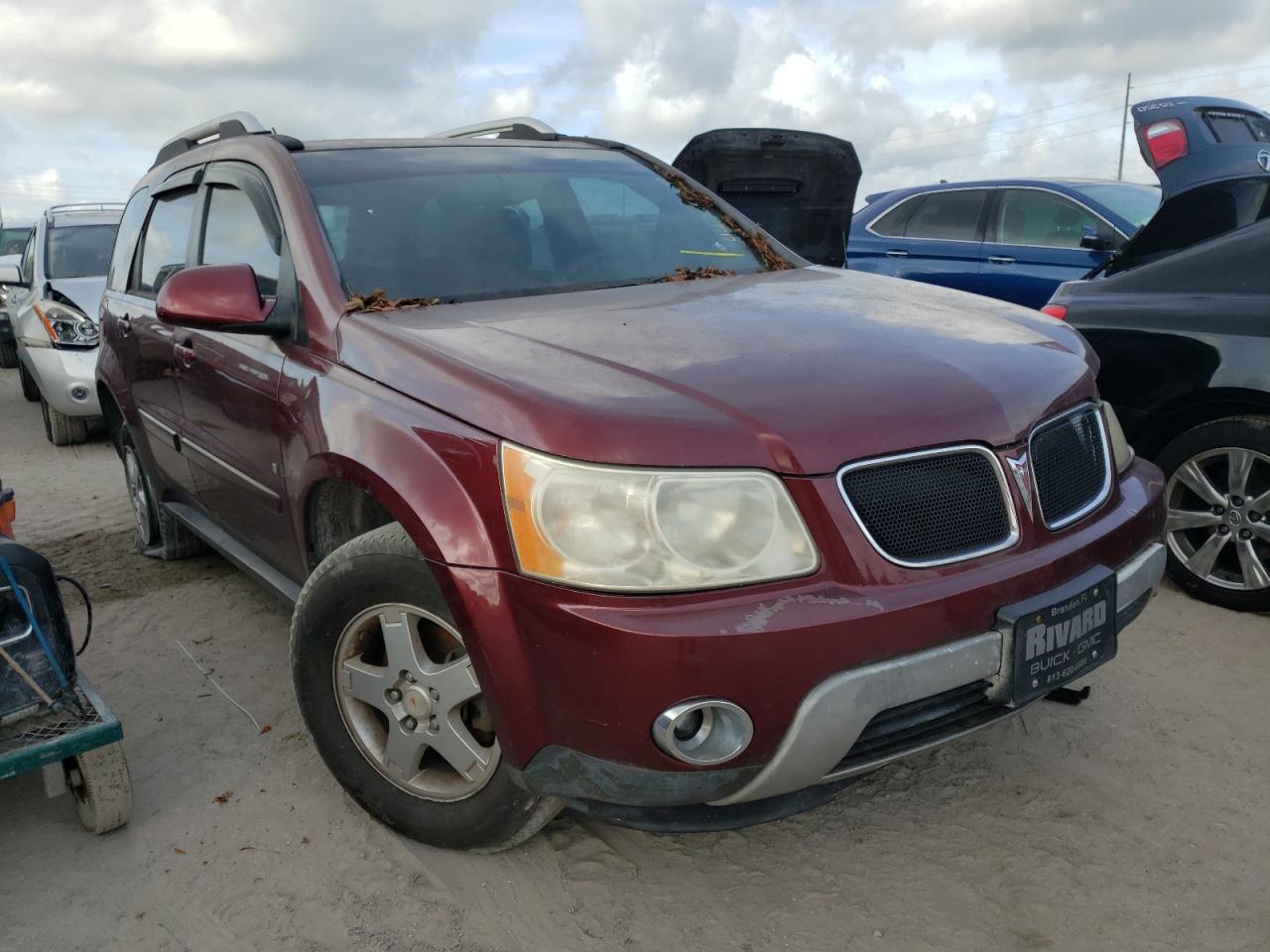 PONTIAC TORRENT 2008 with VIN 2CKDL33F586040421 - Photo from auction