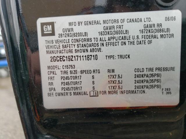 Photo 10 from auction – 2007 CHEVROLET SILVERADO with VIN 2GCEC19Z171118710