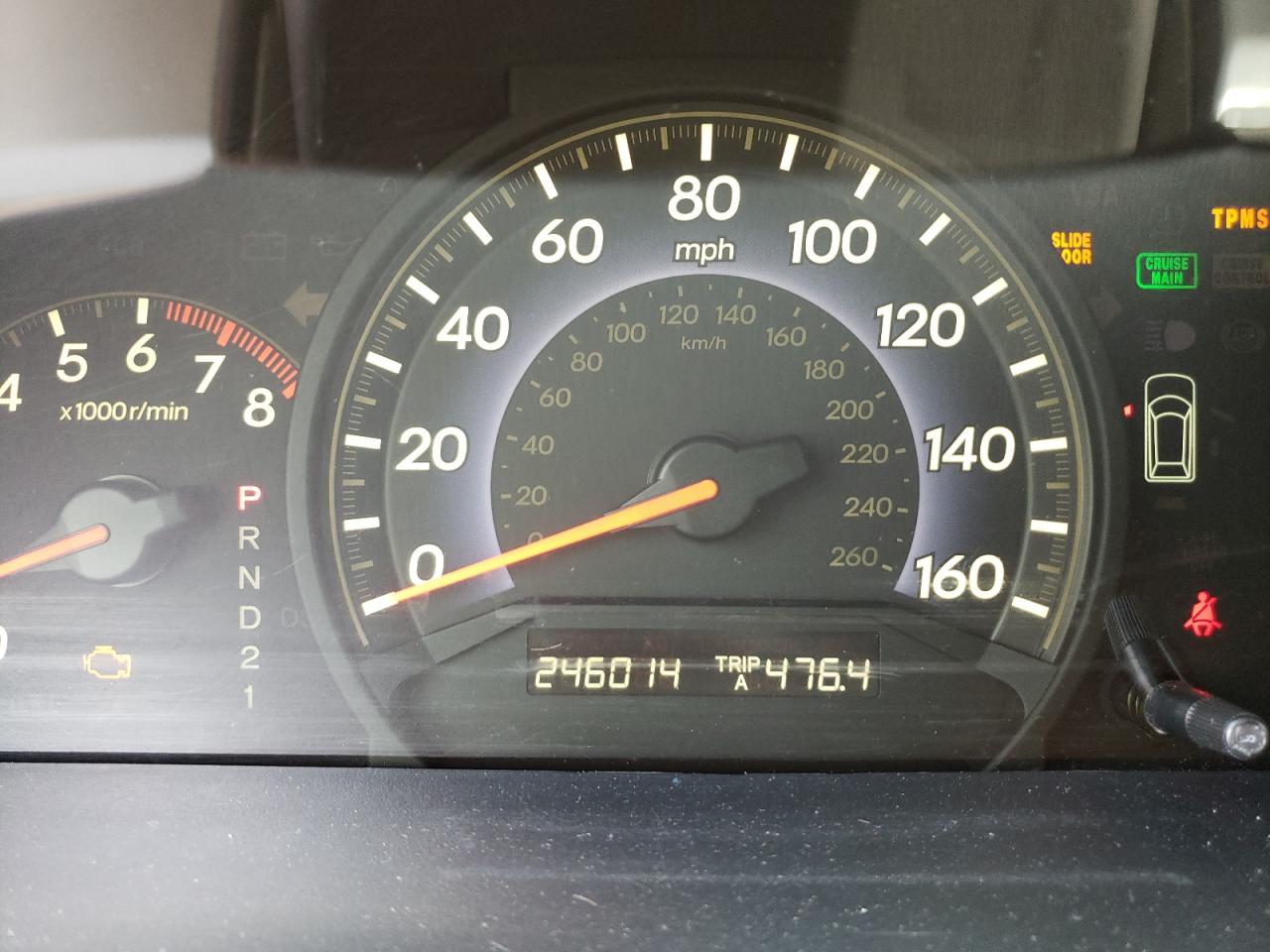 Photo 8 from auction – 2008 HONDA ODYSSEY EX with VIN 5FNRL38768B095940