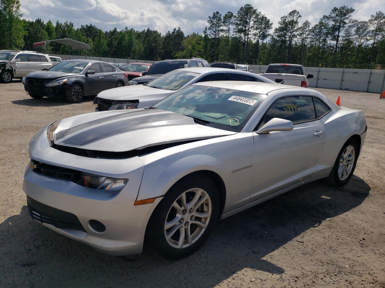 Photo 2 from auction – 2015 CHEVROLET CAMARO LS with VIN 2G1FA1E30F9112918