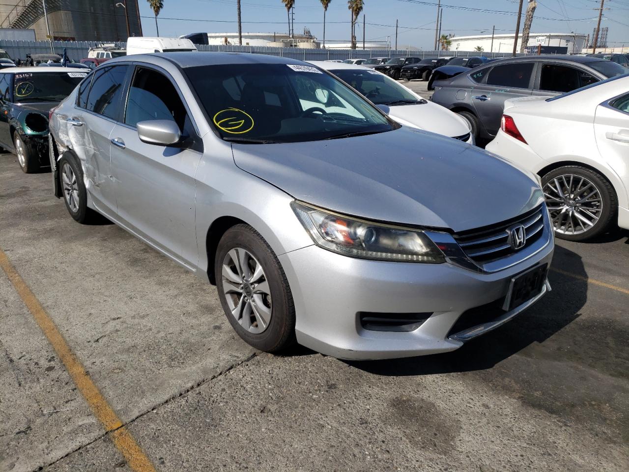 HONDA ACCORD LX 2014 with VIN 1HGCR2F33EA014381 - Photo from auction
