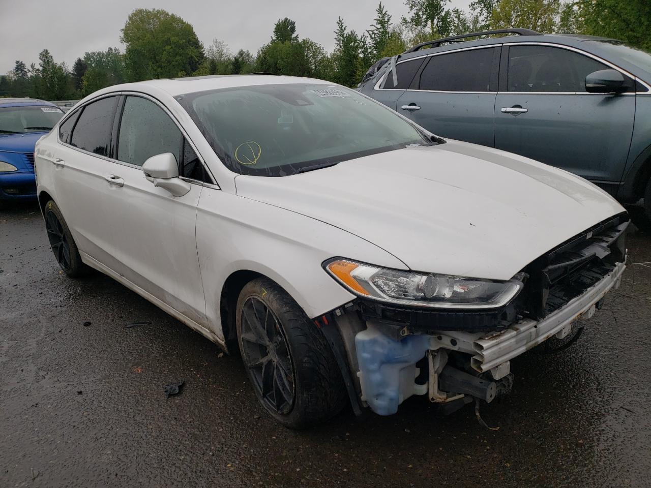 FORD FUSION SE 2015 with VIN 3FA6P0HD1FR129022 - Photo from auction