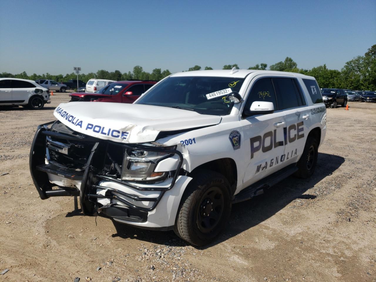 Photo 2 from auction – 2020 CHEVROLET TAHOE POLI with VIN 1GNLCDEC0LR265359