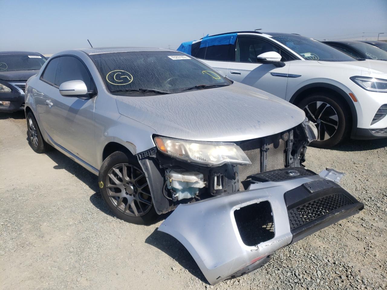 KIA FORTE EX 2011 with VIN KNAFU6A26B5436226 - Photo from auction