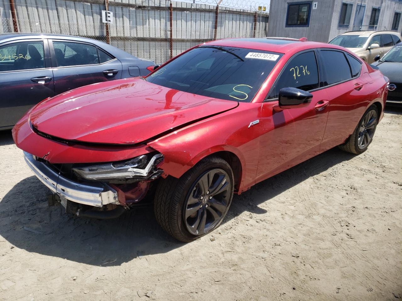 Photo 2 from auction – 2021 ACURA TLX TECH A with VIN 19UUB5F55MA013419