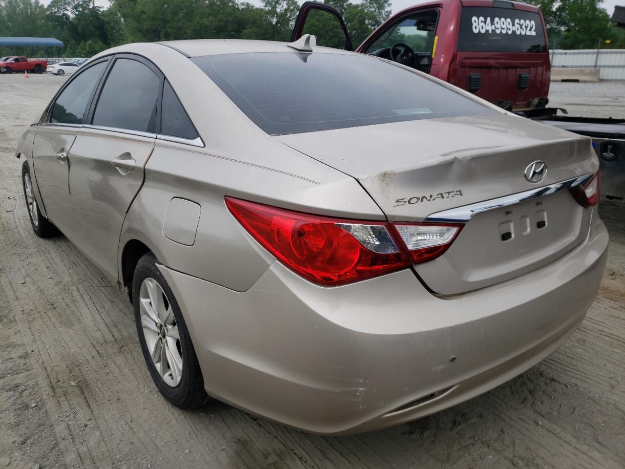 Photo 3 from auction – 2011 HYUNDAI SONATA GLS with VIN 5NPEB4AC1BH061590