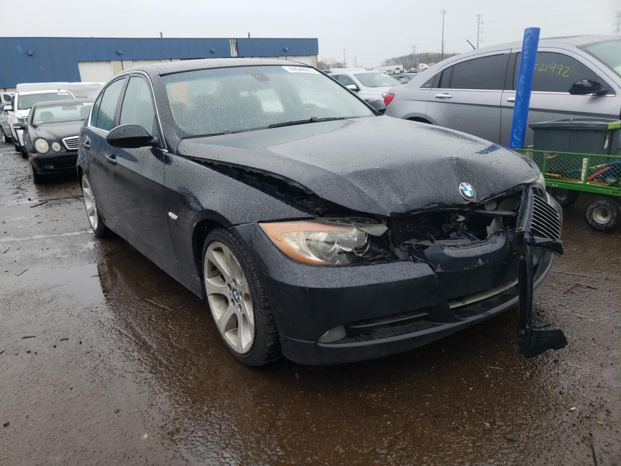 BMW 330 I 2006 with VIN WBAVB335X6AZ88476 - Photo from auction