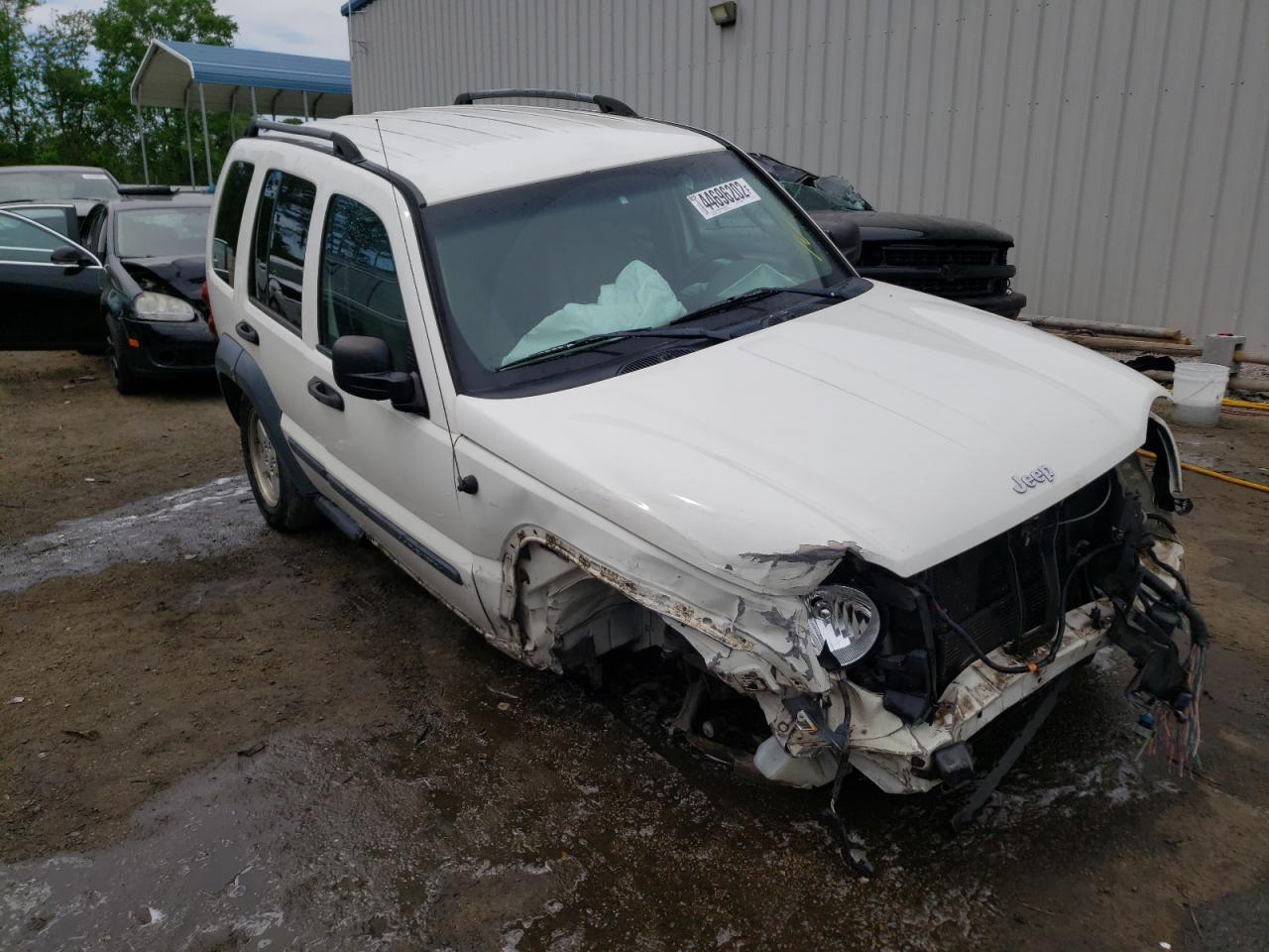 JEEP LIBERTY SP 2006 with VIN 1J4GK48K16W188601 - Photo from auction
