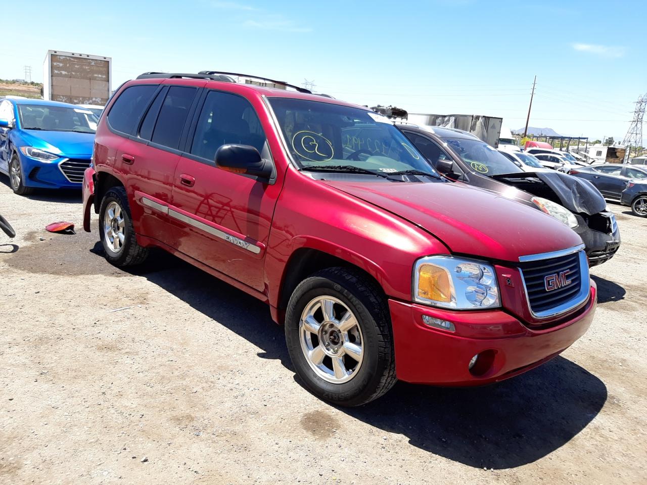 GMC ENVOY 2002 с VIN 1GKDT13S322122732 - Фото с аукциона
